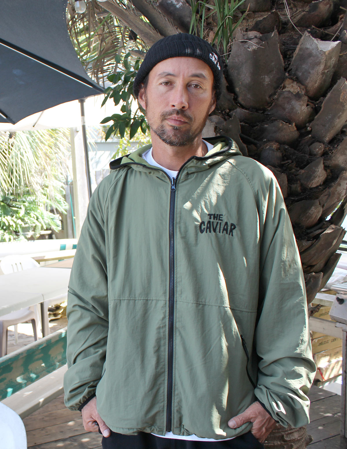 Reversible Fleece×Nylon Jacket - THE CAVIAR 