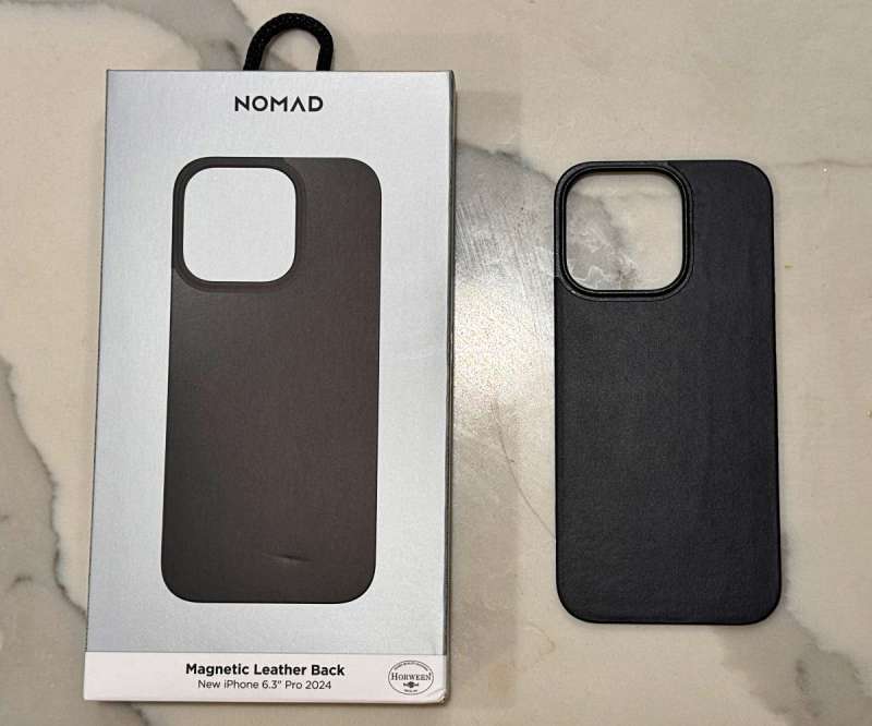 Nomad Magnetic Leather Back for iPhone 16 Pro review - The Gadgeteer
