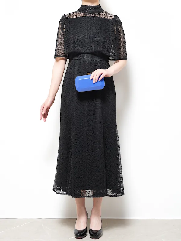 CELFORD（セルフォード） レースマーメイドドレス（ブラック/サイズ38