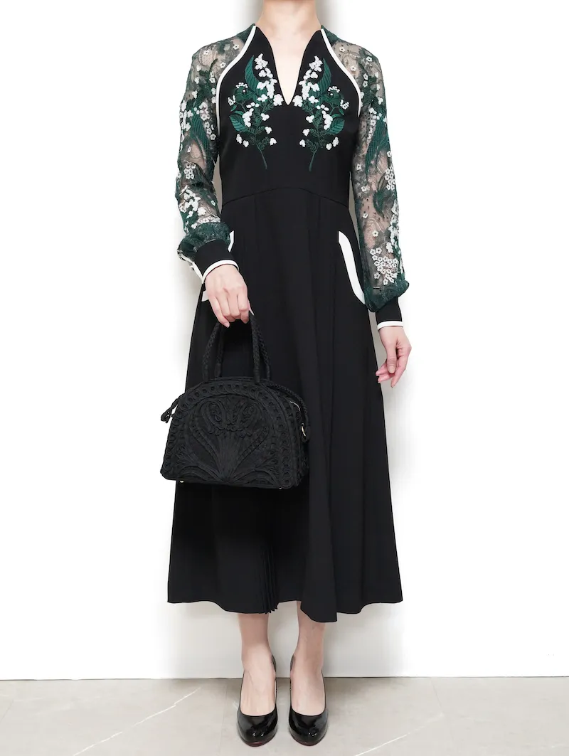 Mame Kurogouchi（マメ クロゴウチ） スズランエンブロイダリーレース