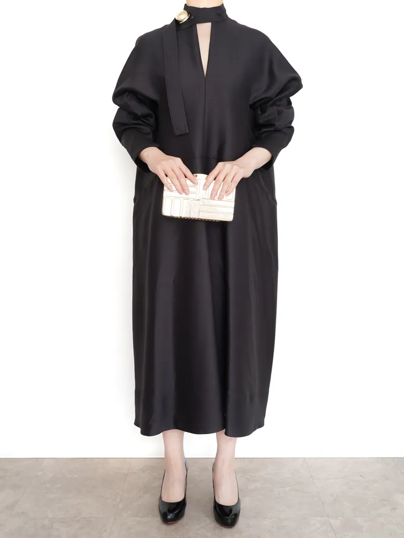 HARUNOBUMURATA（ハルノブムラタ） ラウンドシェイプドレスELIANA