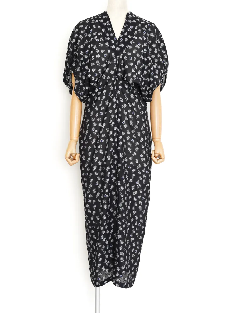 Mame Kurogouchi（マメ クロゴウチ） フローラルジャガードボリューム