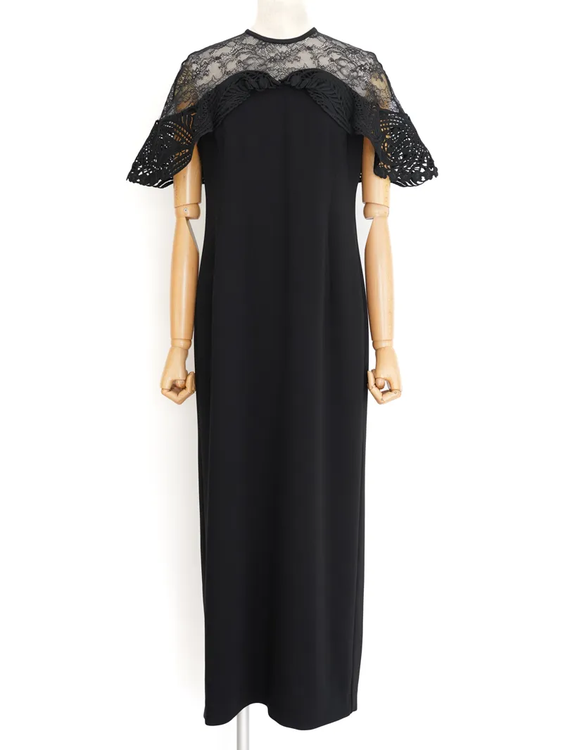 Mame Kurogouchi（マメ クロゴウチ） チュールレースクラシックドレス