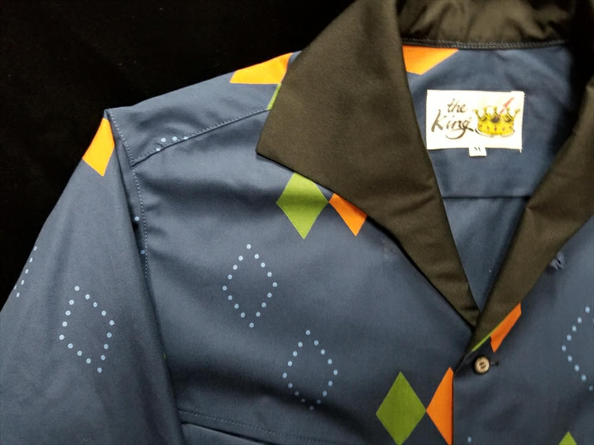 ロカビリーシャツ/チェック/アーガイル/fiftys fashion