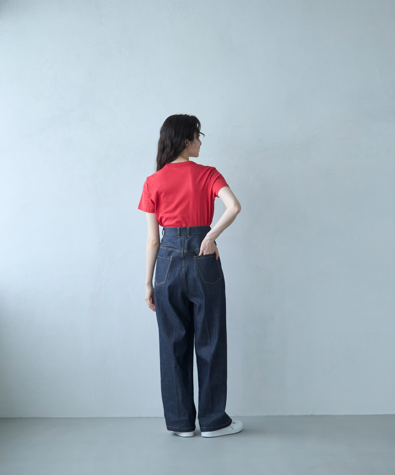 ≪通常販売≫11oz denim tuck pants（11オンスデニムタックパンツ