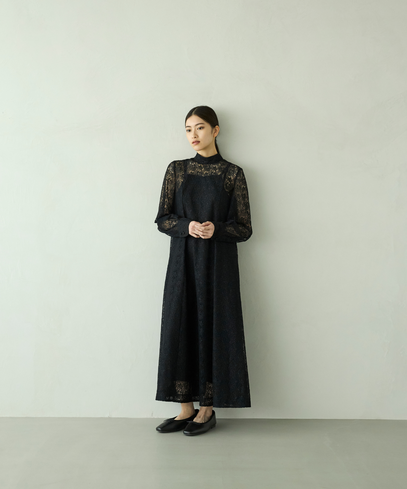 ≪通常販売≫black lace dress （ブラックレースドレス） – THE MUSEUM
