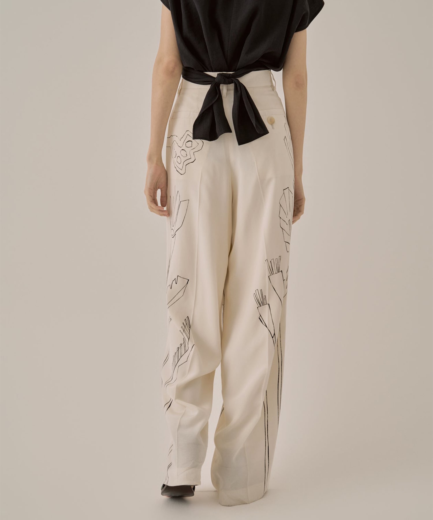 Ulrike pants IV(1 IVORY): AKIRANAKA: WOMENS｜THE TOKYO ONLINE STORE