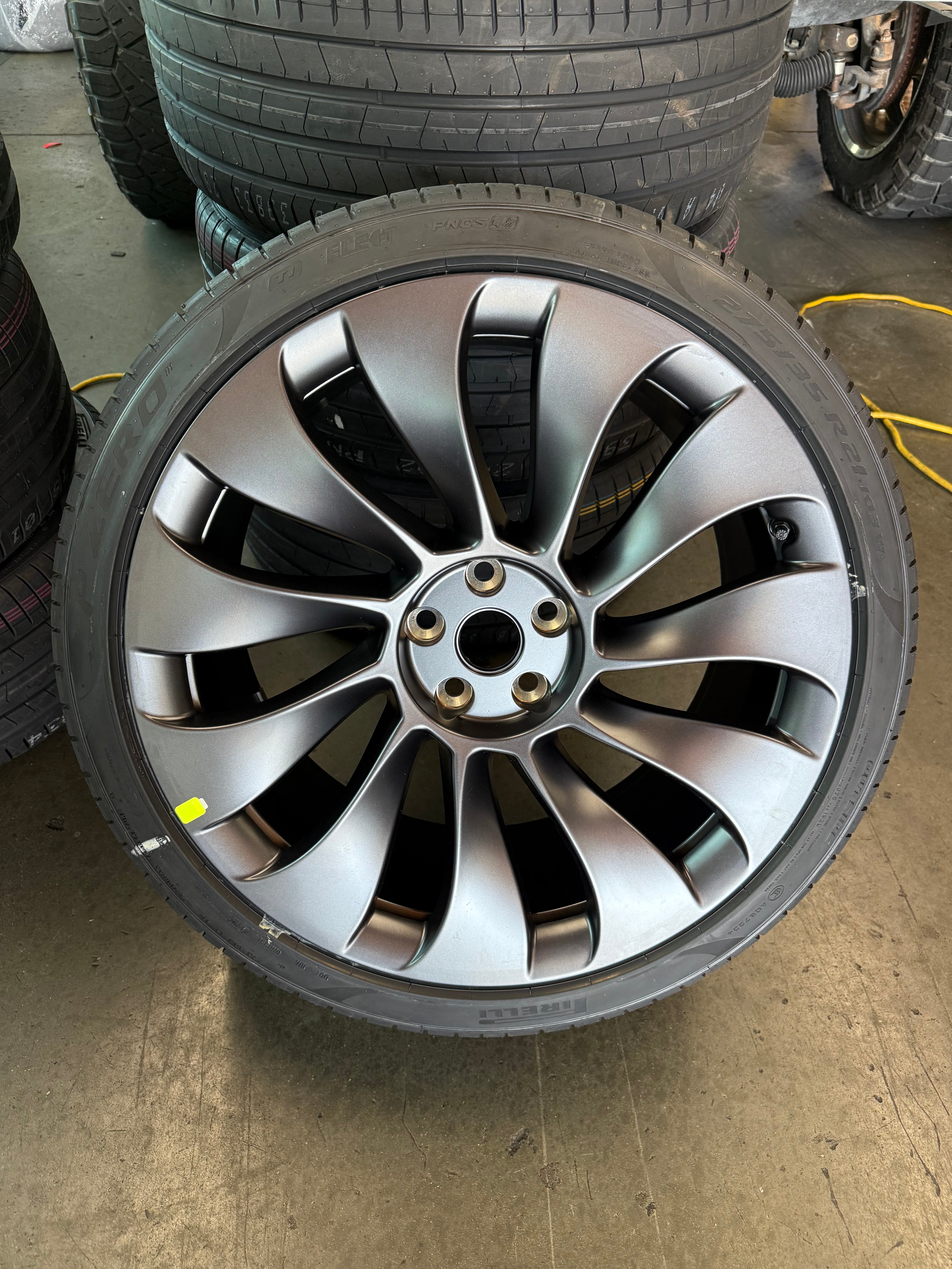 Tesla Model Y Uberturbine Wheel & Tire Package – 21″ (Brand New