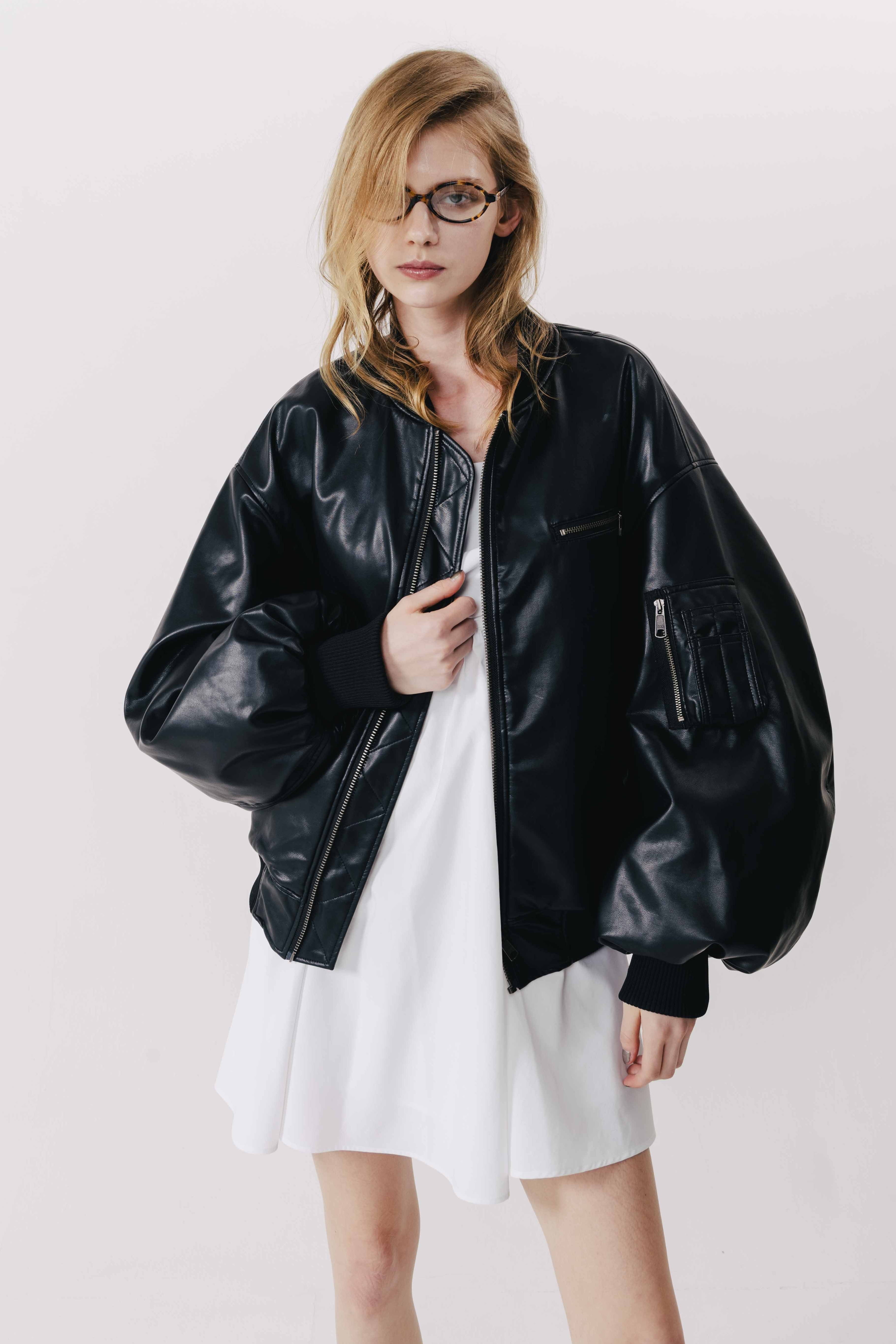 Oxford Leather MA-1 – THE TOÉ