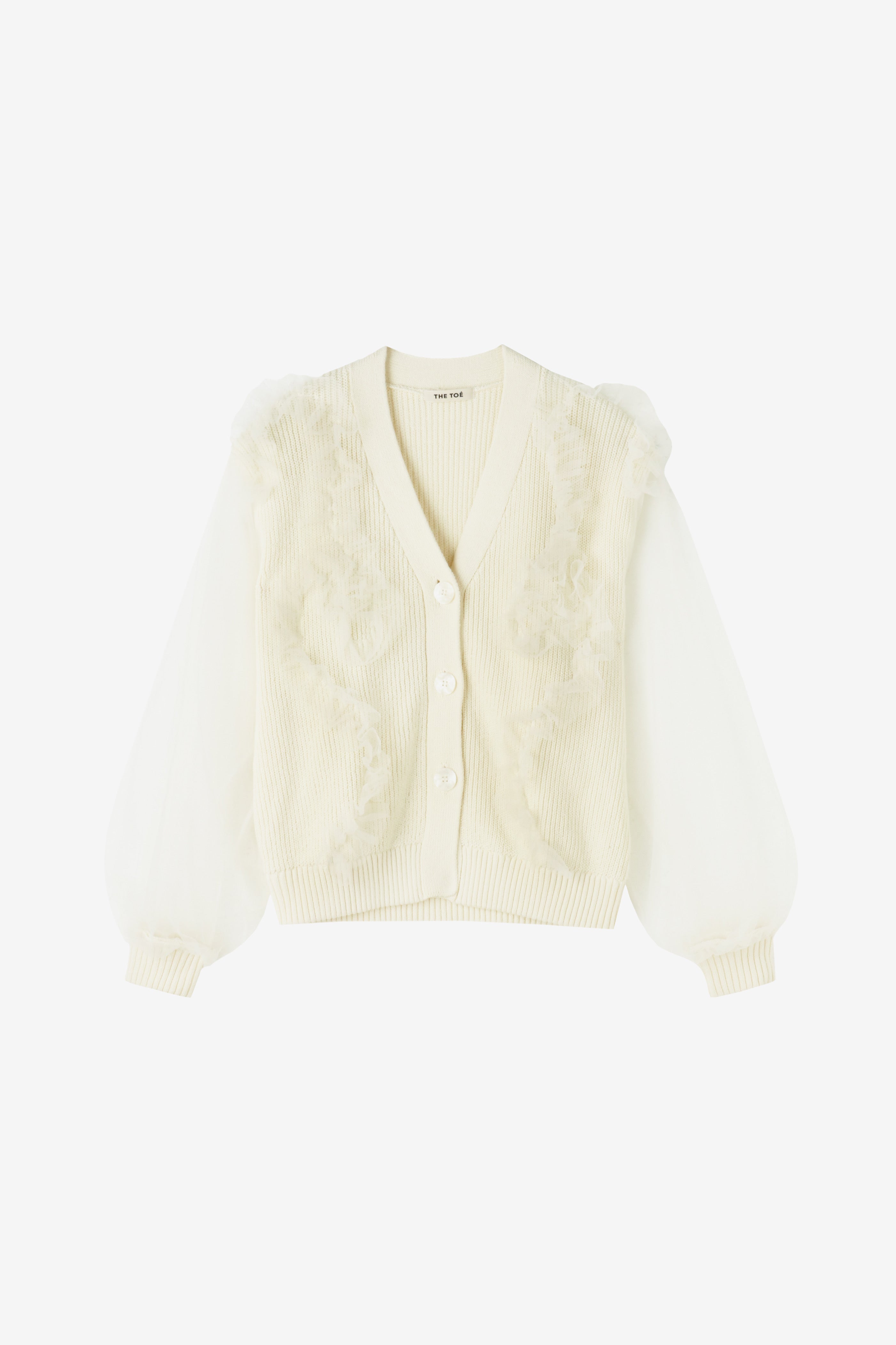 Corfu Tulle Cardigan – THE TOÉ