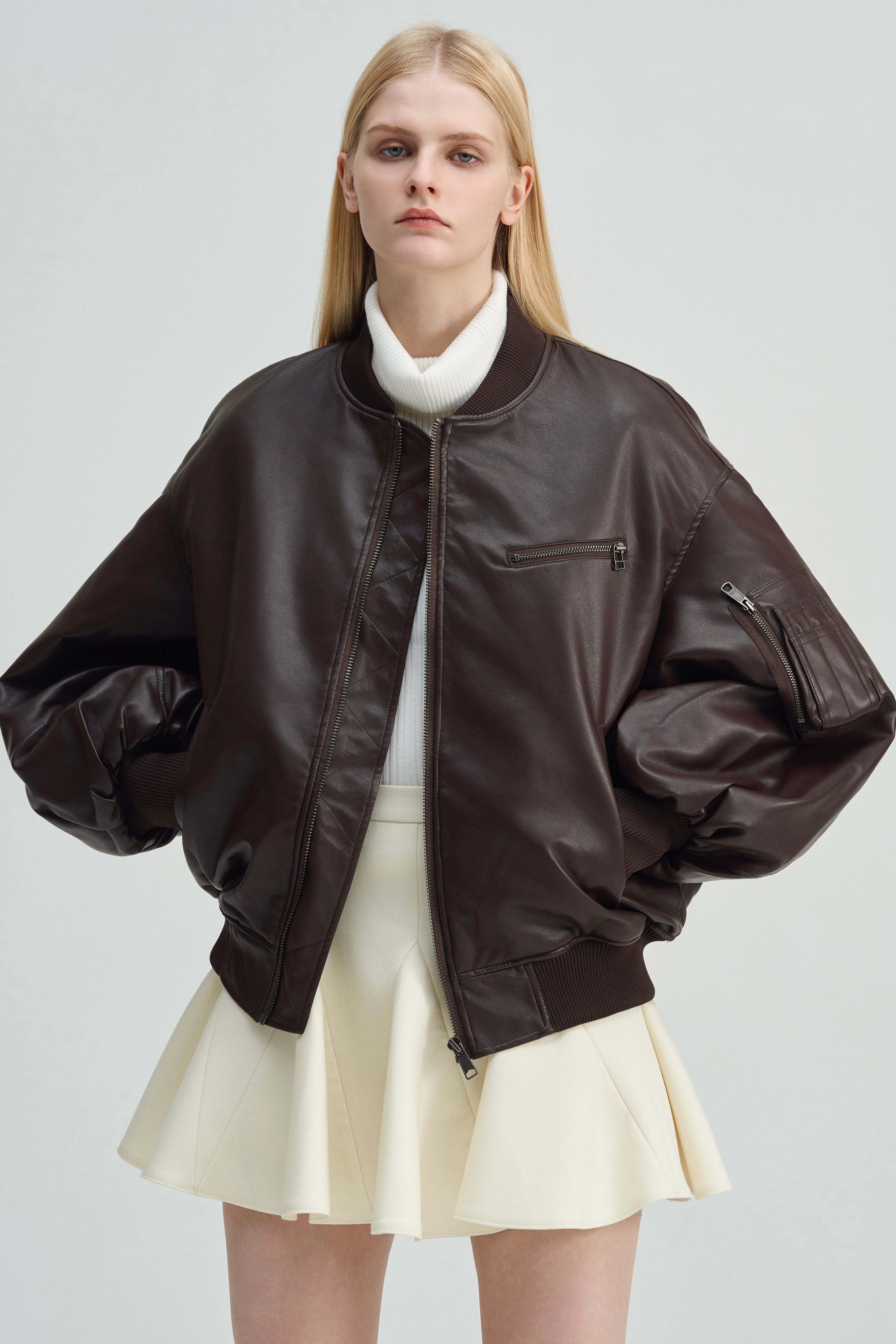 Oxford Leather MA-1 – THE TOÉ