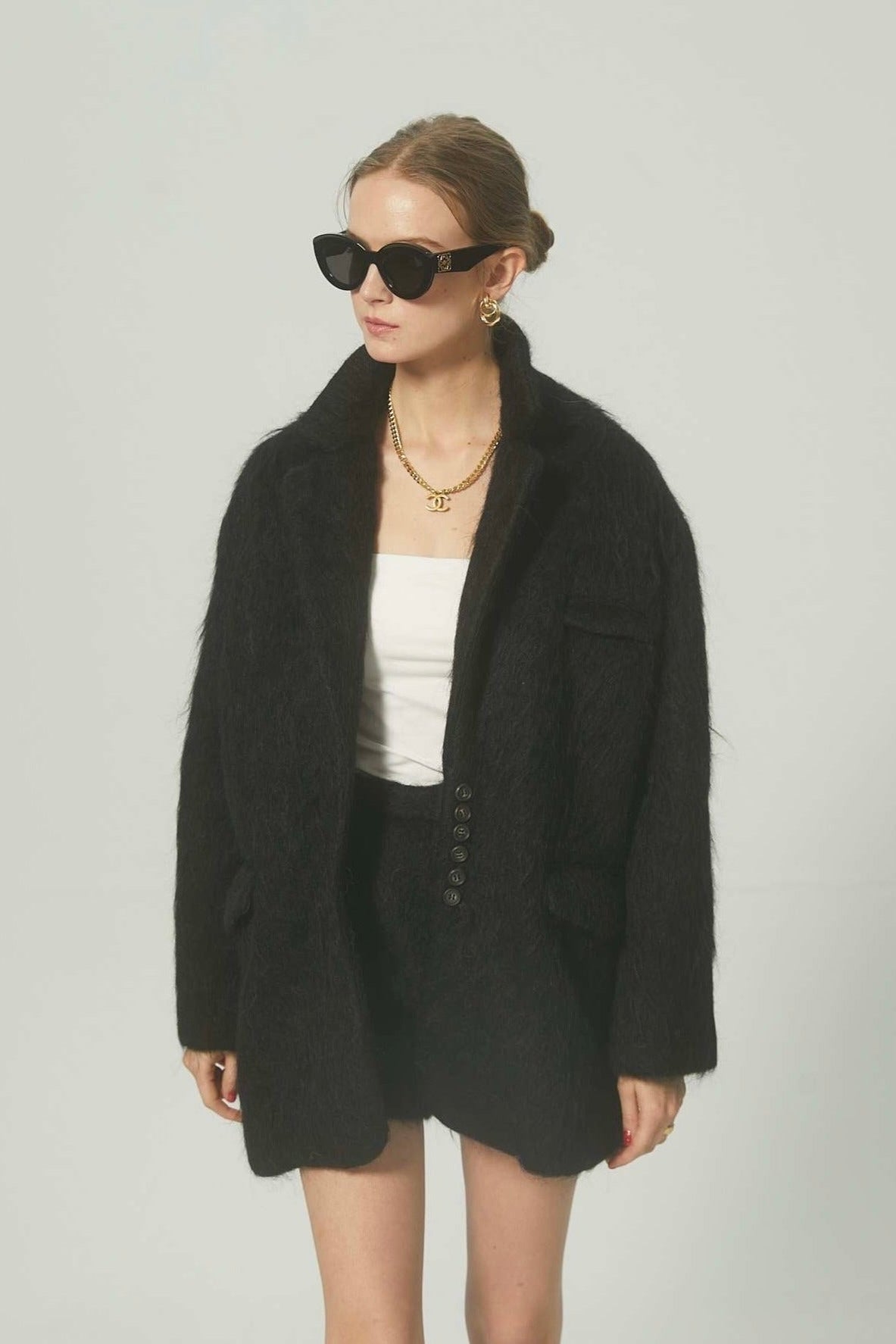 Chamonix shaggy jacket – THE TOÉ