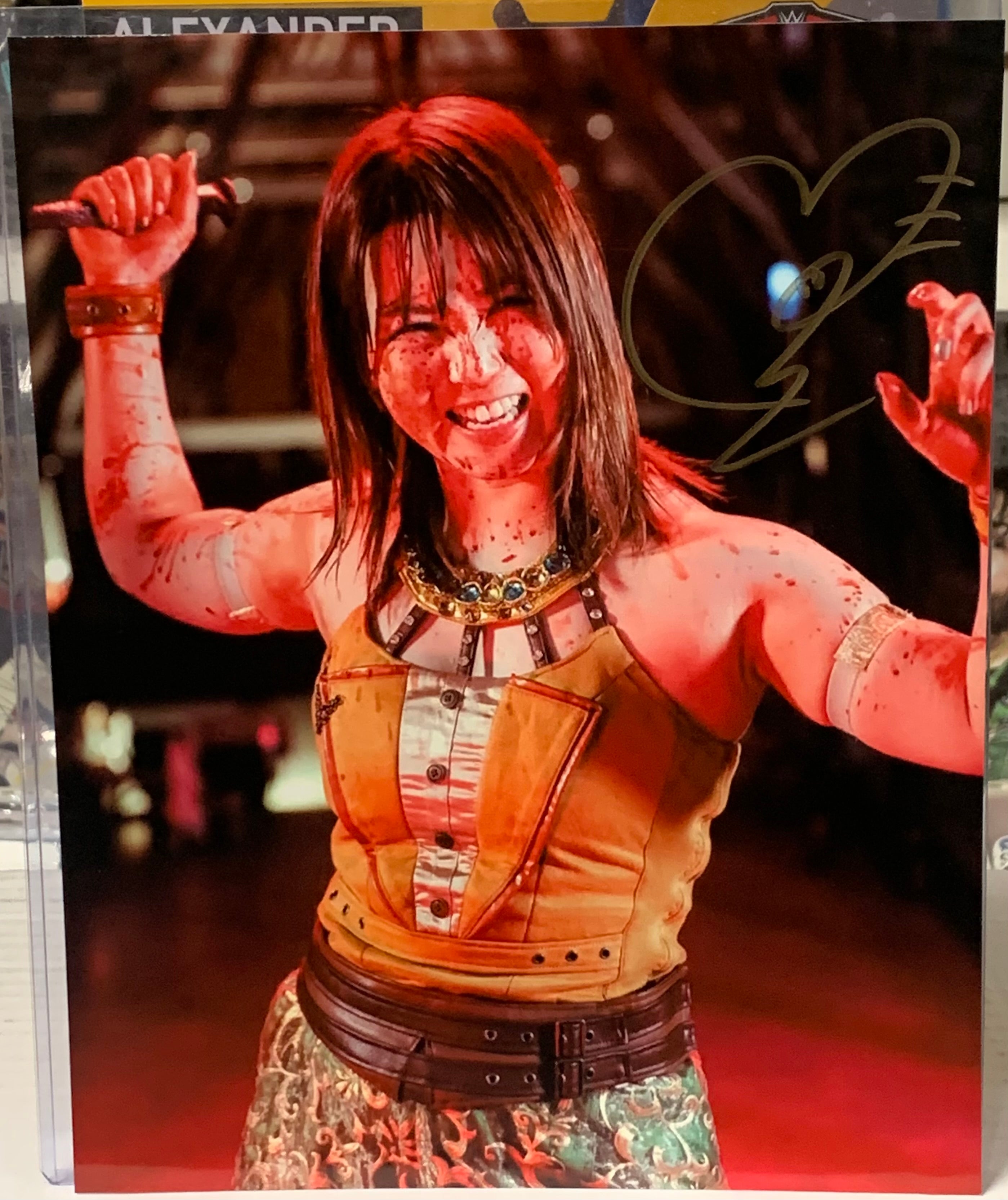Yuka Sakazaki Signed 8x10 Color Photo AEW TJPW (Comes w/COA) – The