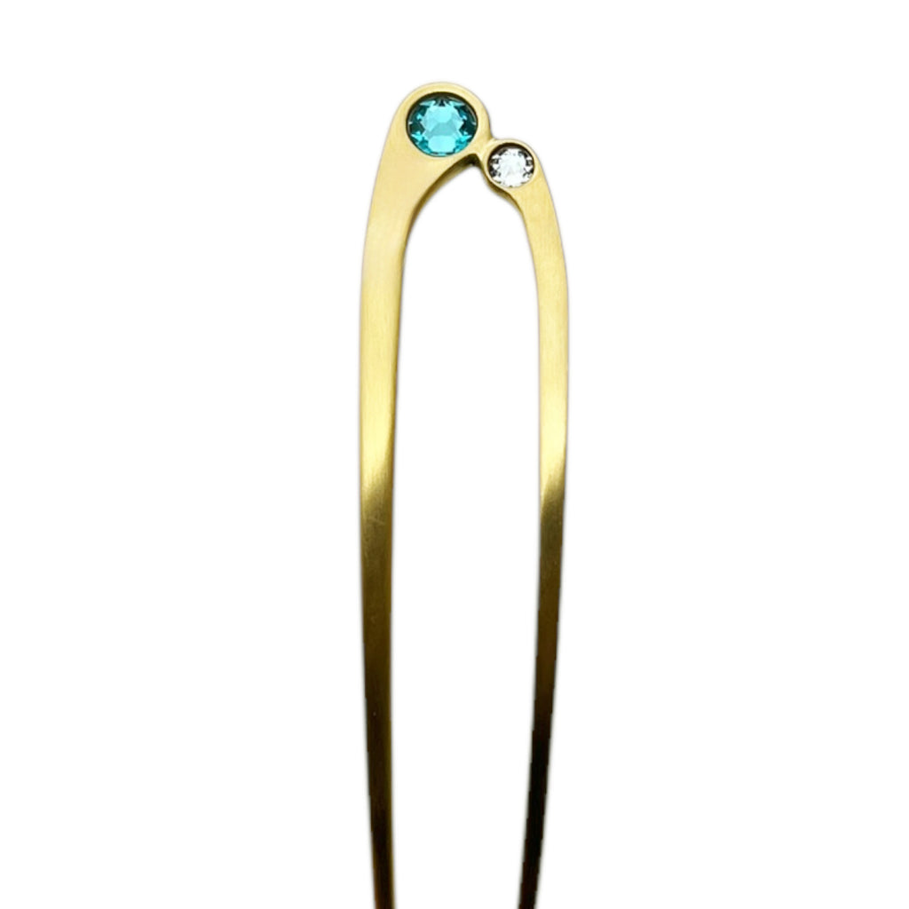 ジュエルド キャストメタル Uヘアピン | THE HAIR BAR TOKYO