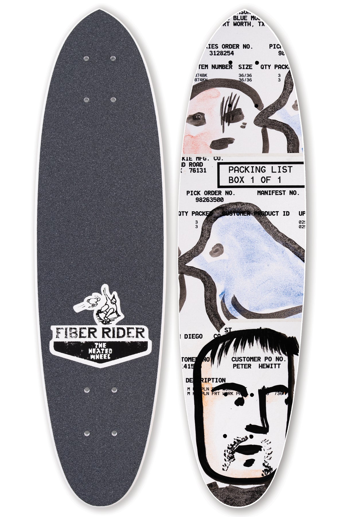 PETER HEWITT * FIBER RIDER DECK– The Heated Wheel