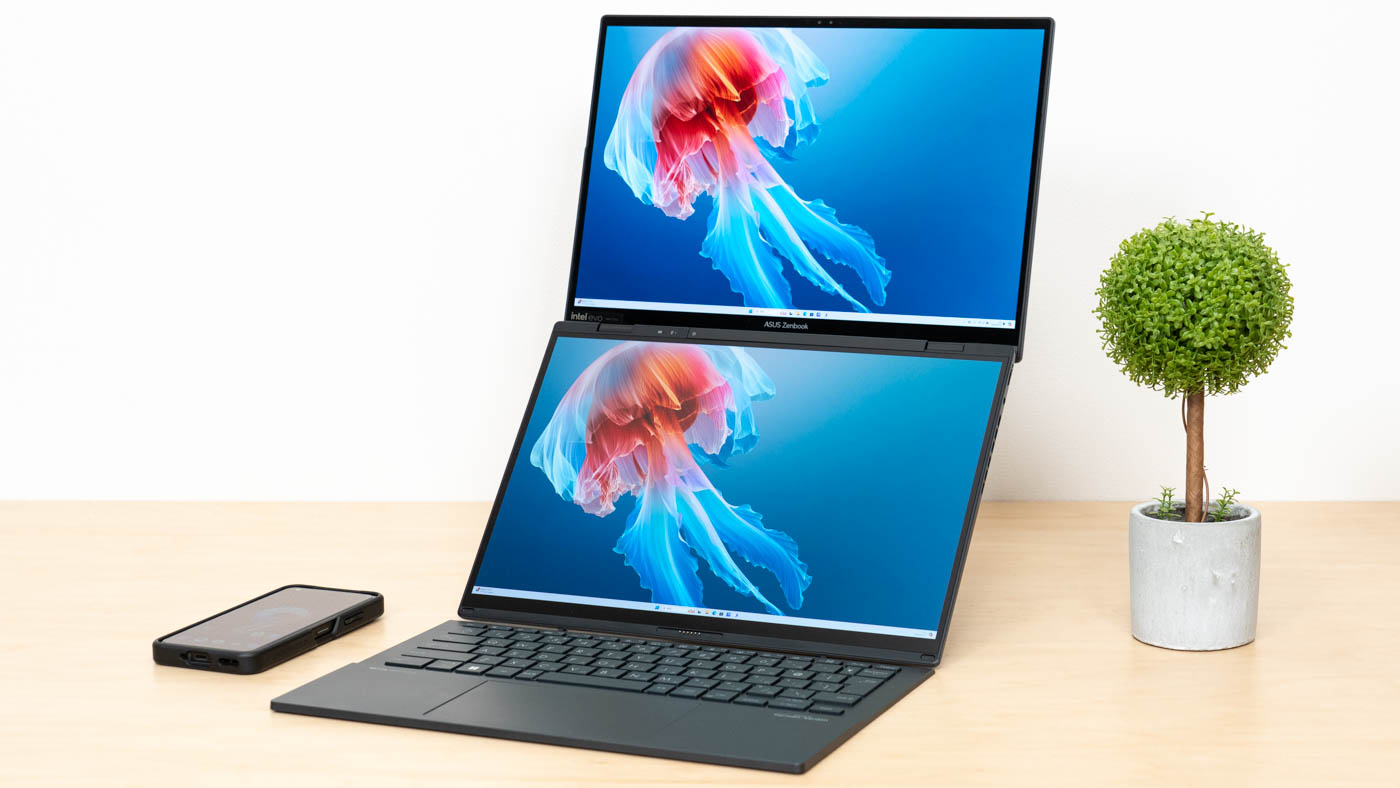 ASUS Zenbook DUO UX8406MAの実機レビュー - the比較