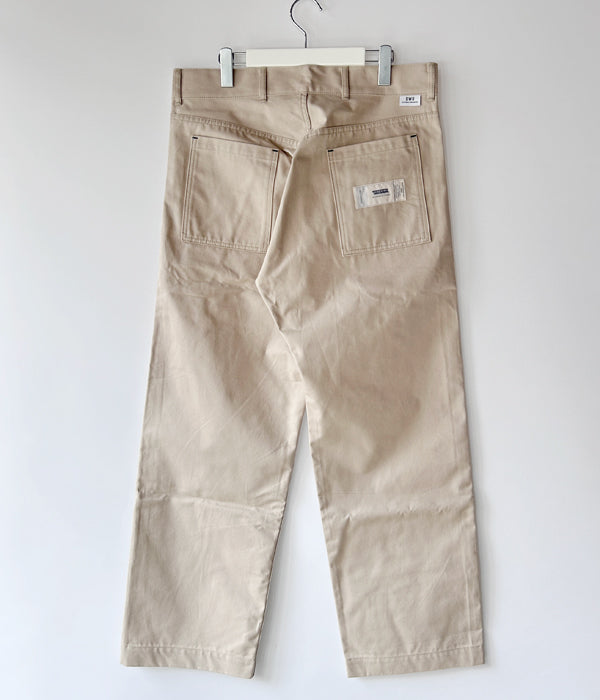 DESCENDANT/WORK TROUSERS UNSAIORI raregem (BEIGE)