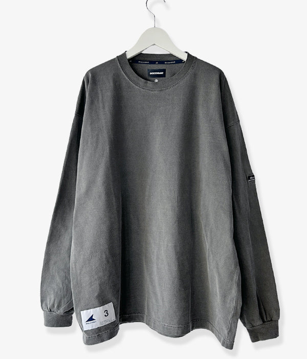 DESCENDANT/HORIZON LS PIGMENT DYE (GRAY)