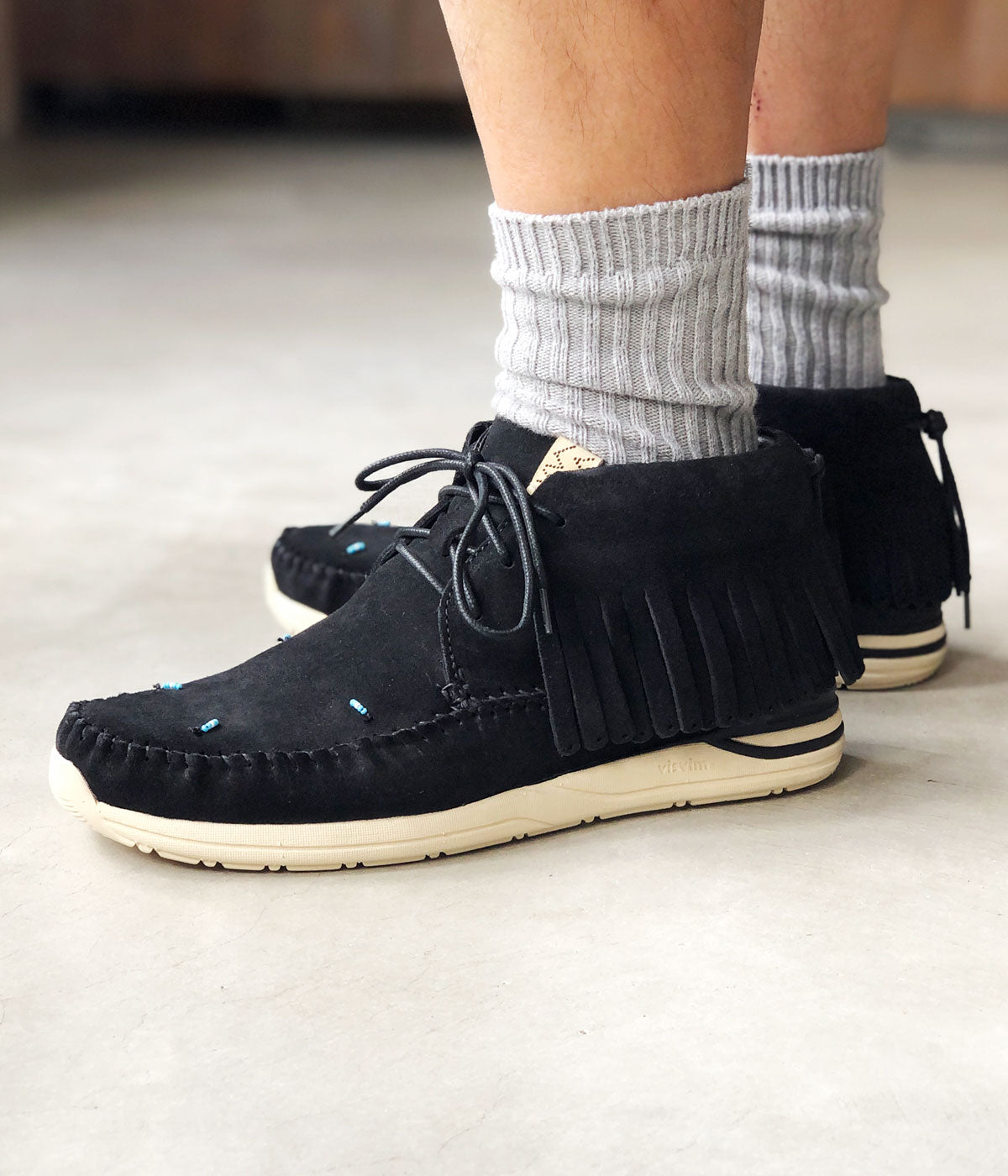 visvim/FBT SHAMAN - FOLK (BLACK)