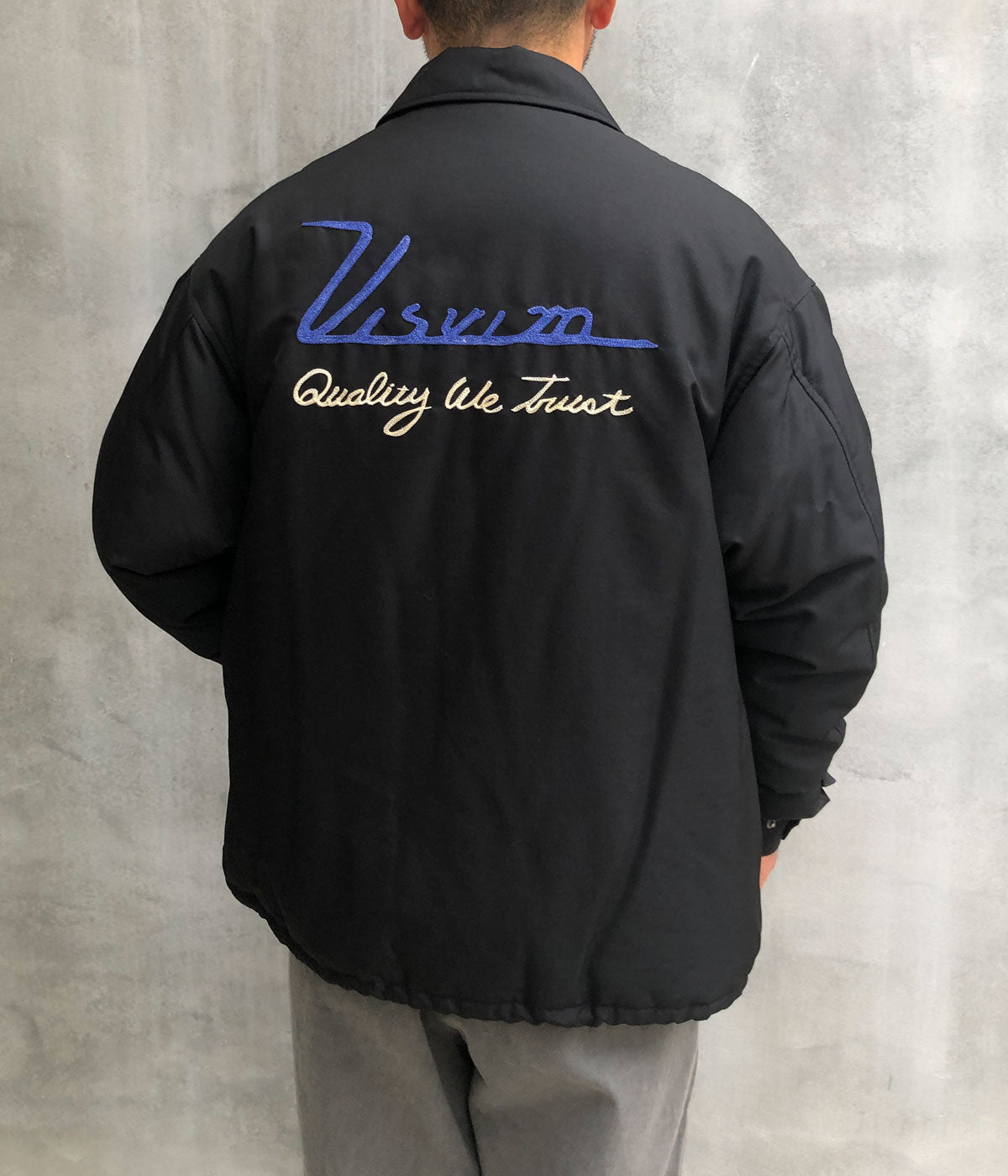 visvim/COACH DOWN JKT (BLACK)