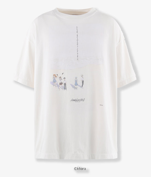 SAINT MICHAEL/EV_SS TEE/WHITE/WHITE