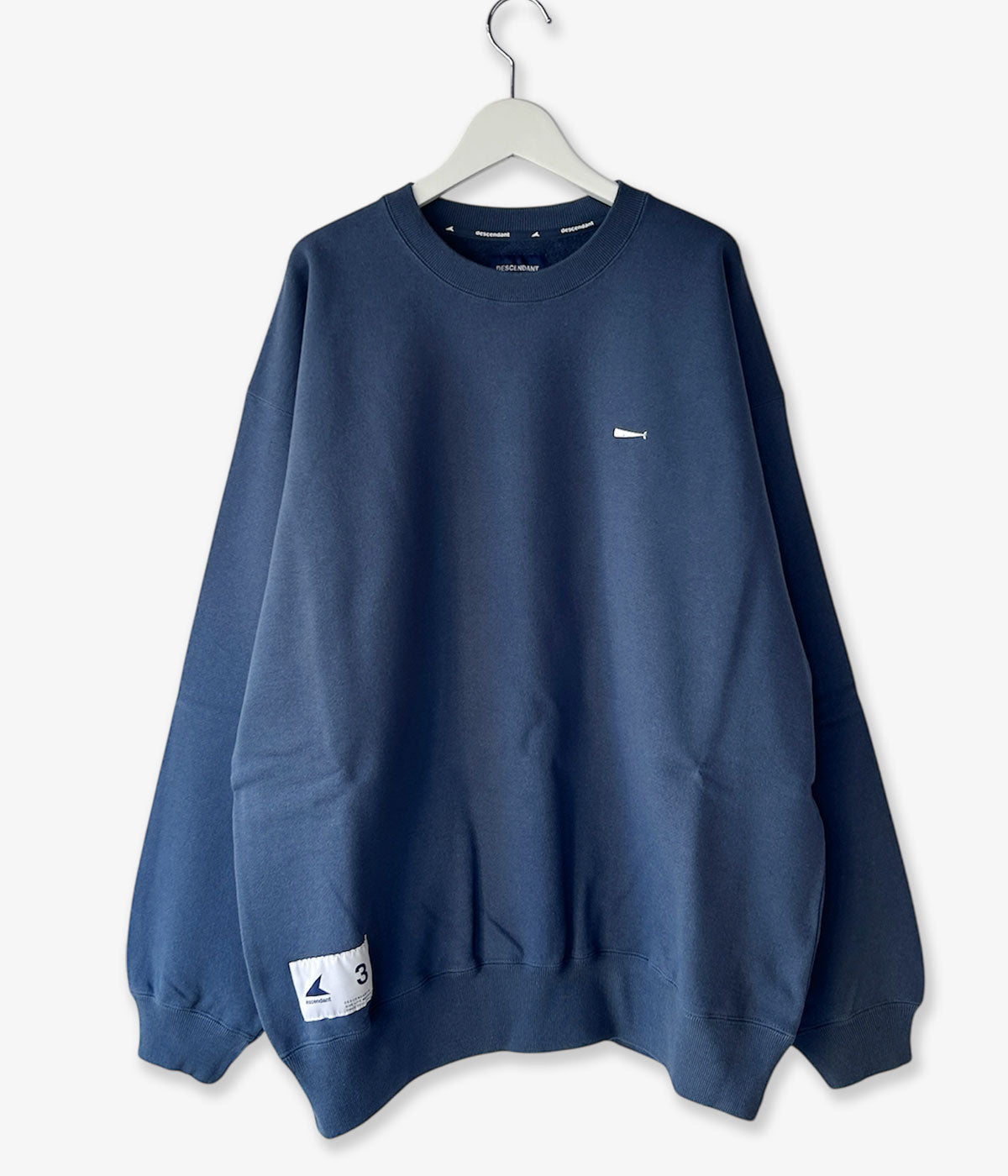 DESCENDANT/PE CREW NECK (TEAL)