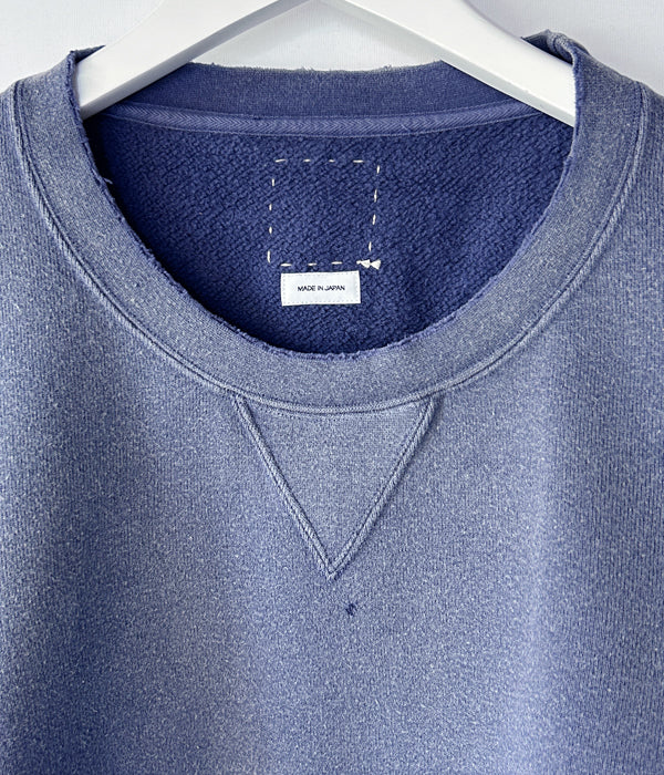 visvim/JUMBO SB SWEAT L/S CRASH (NAVY)