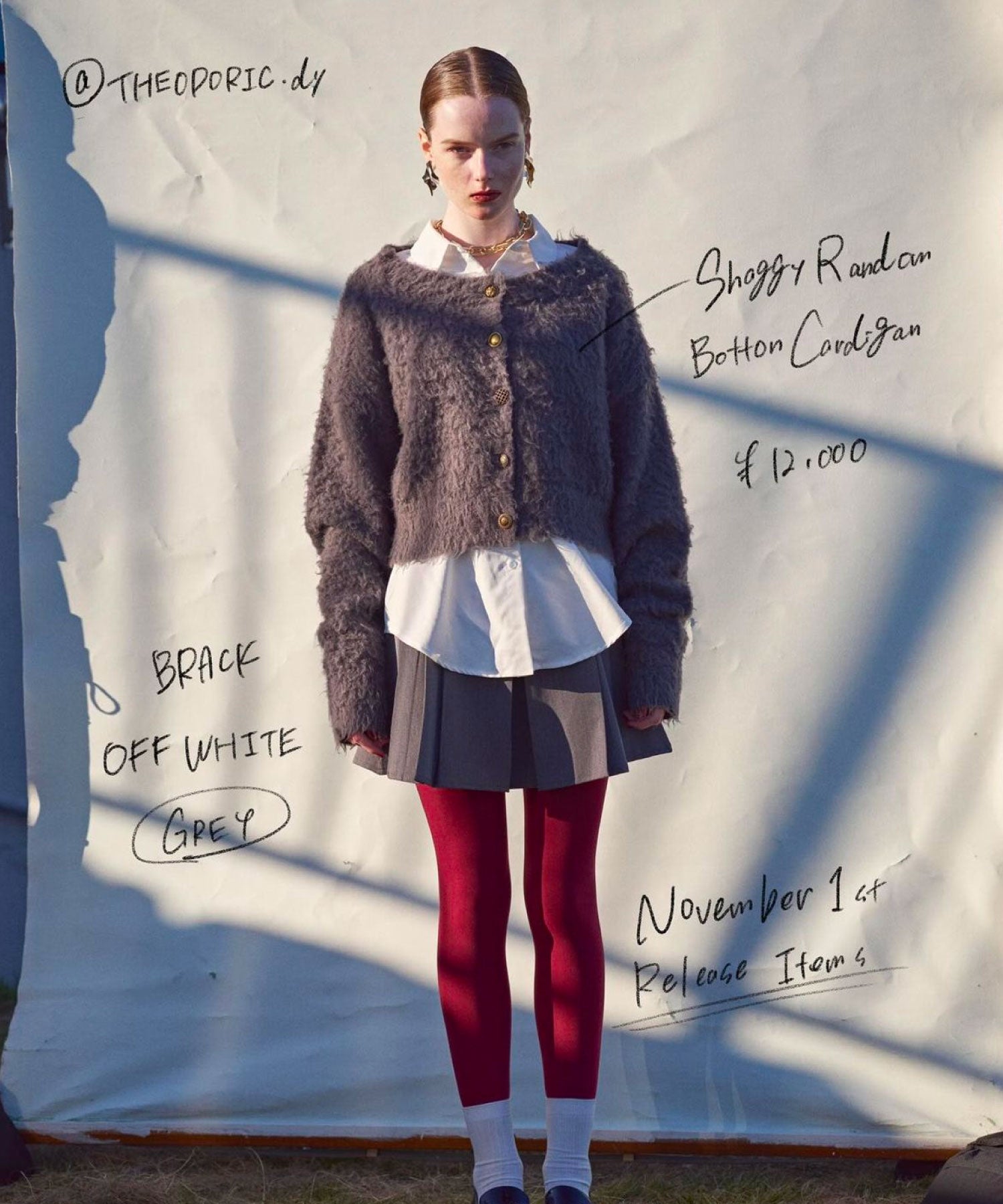 シャギーランダムボタンガーデ | THEODORIC.dy公式通販 | セオドリックディ