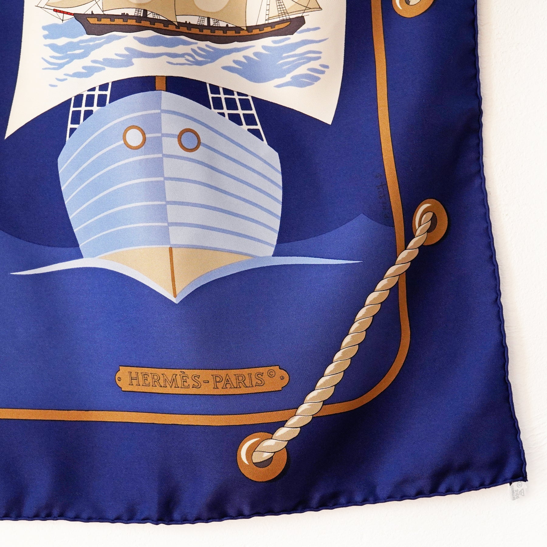 C.1970-80s HERMES Silk Scarf / エルメス・シルクスカーフ(Grand