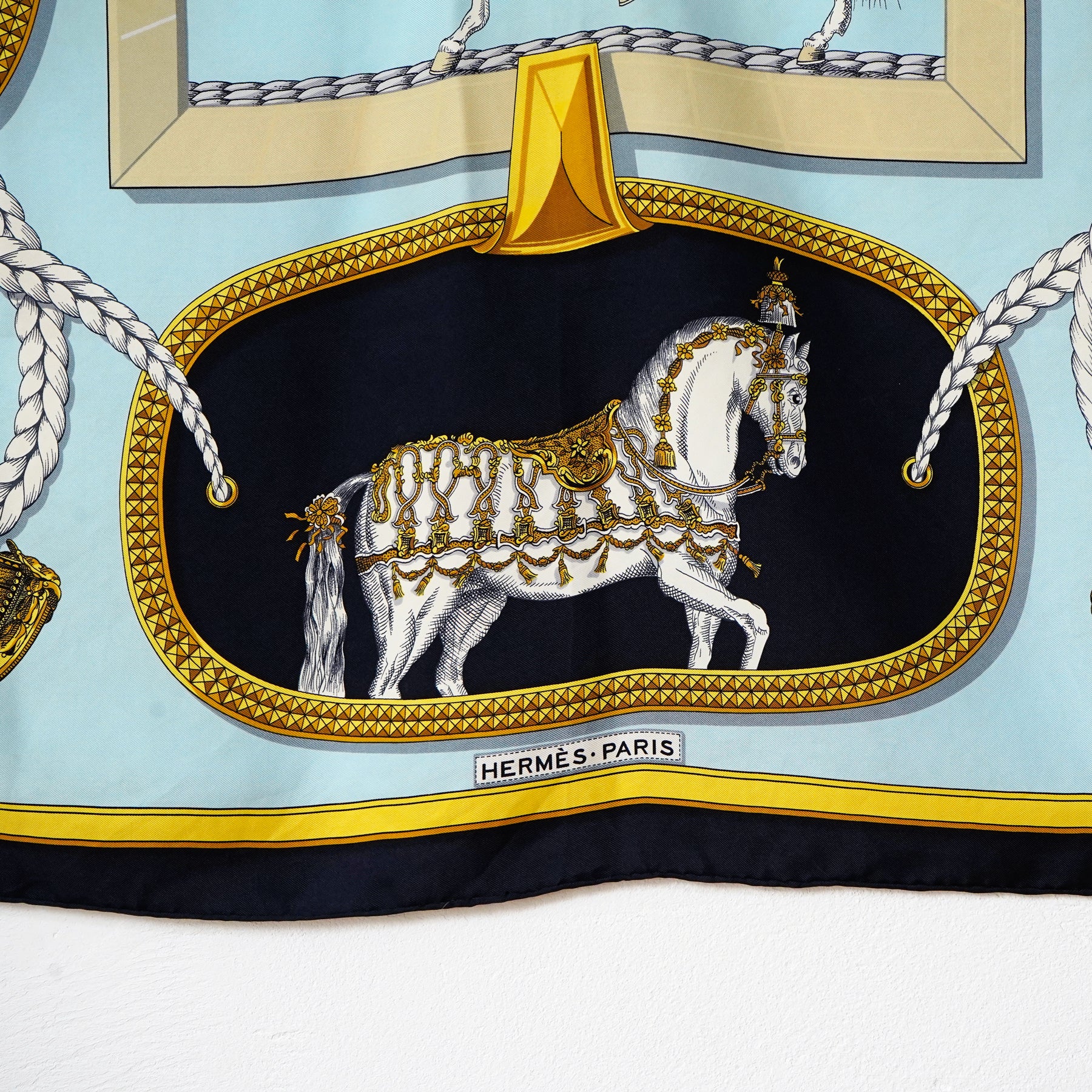 Vintage HERMES Silk Scarf / エルメス・シルクスカーフ(Grand Apparat