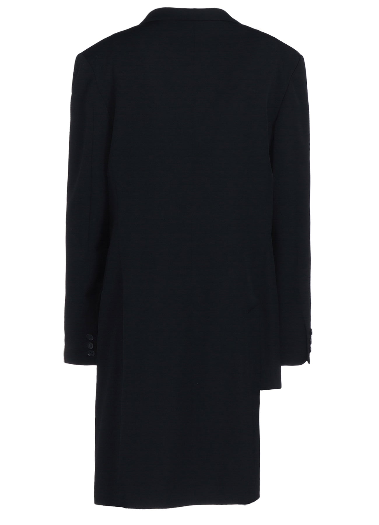 WOOL GABARDINE ASYMMETRICAL JACKET – THE SHOP YOHJI YAMAMOTO