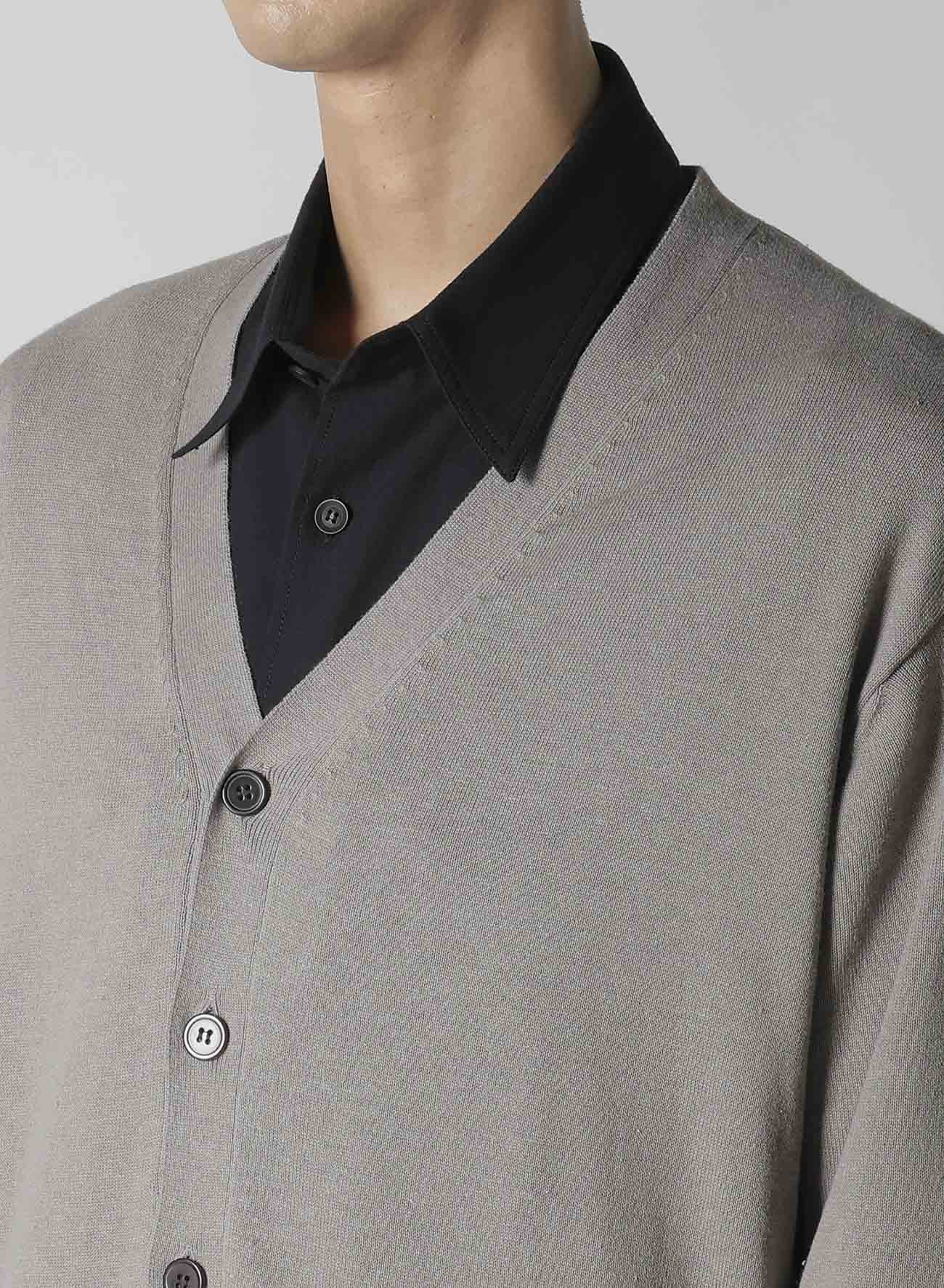 Y's for men INTERSIA LOGO CARDIGAN – THE SHOP YOHJI YAMAMOTO