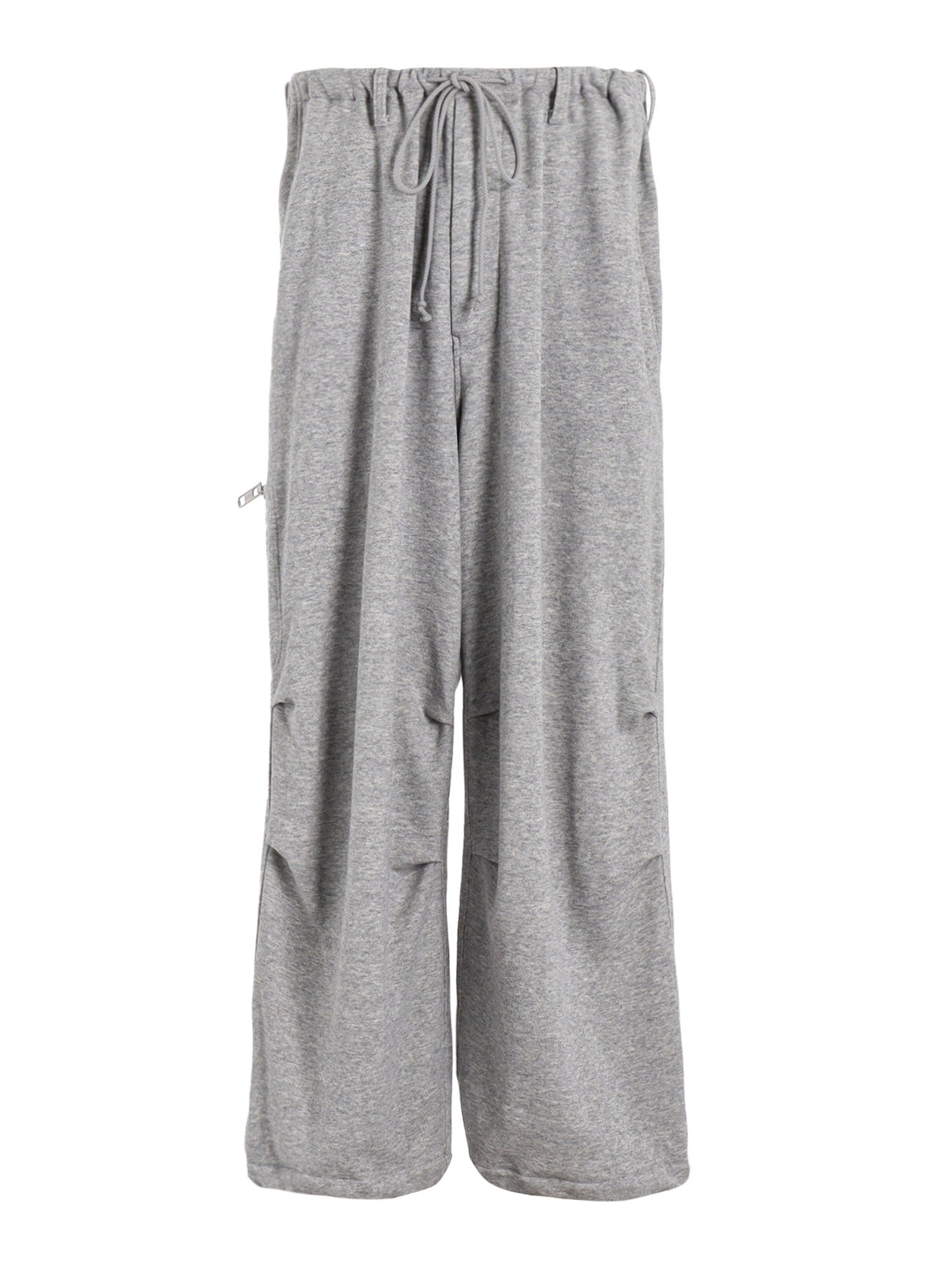 FRENCH TERRY KNEE TUCK WIDE PANTS – THE SHOP YOHJI YAMAMOTO