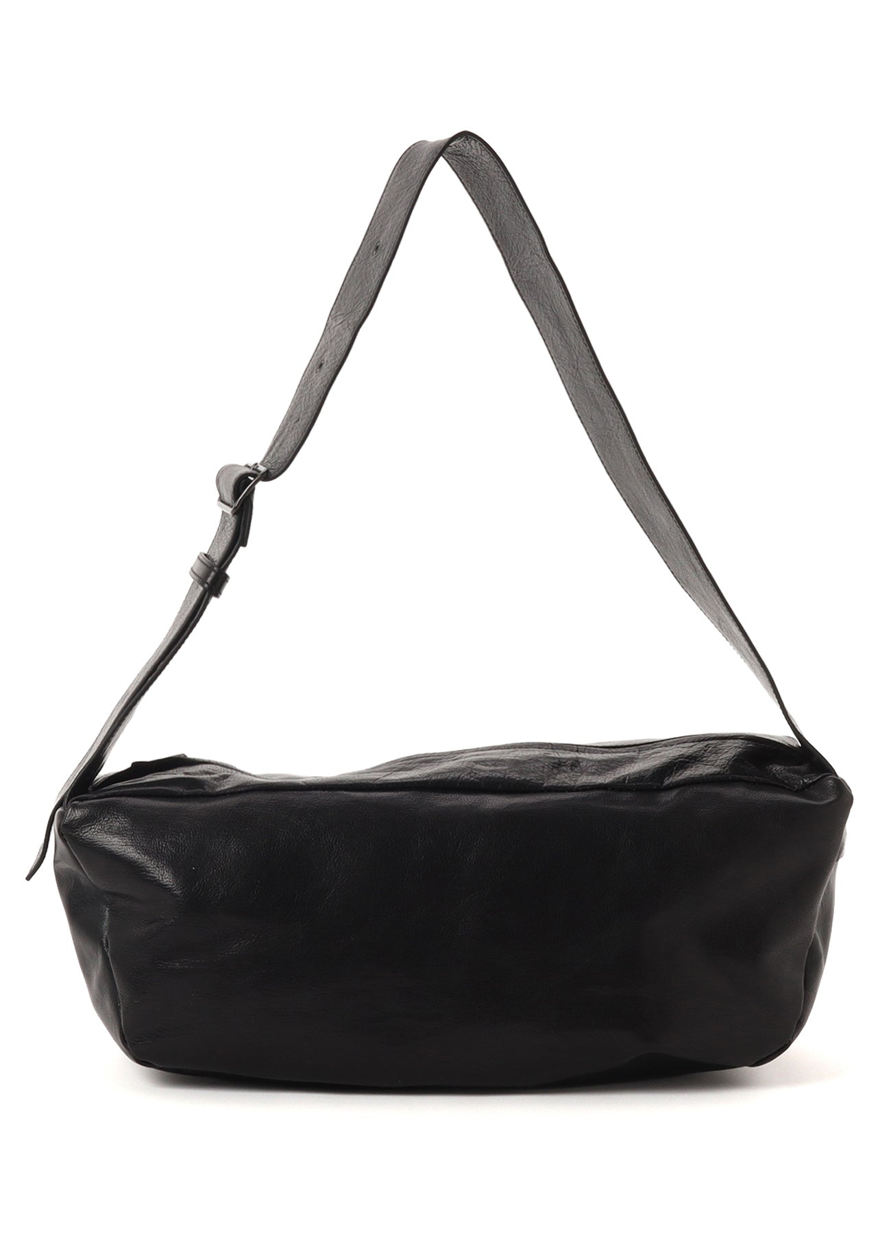 SURFACE-DYED SOFT TAN LEATHER BOX SHOULDER BAG – THE SHOP YOHJI