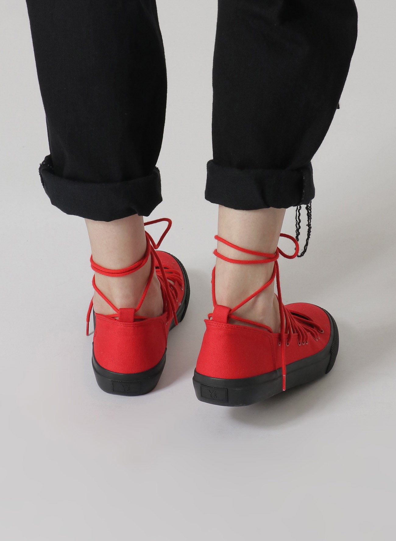 NO.9 CANVAS LACE-UP SNEAKERS – THE SHOP YOHJI YAMAMOTO