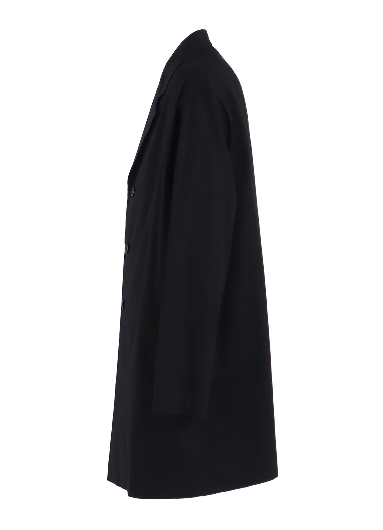 COTTON GABARDINE SHIRT JACKET(FREE SIZE Black): Ground Y｜THE SHOP