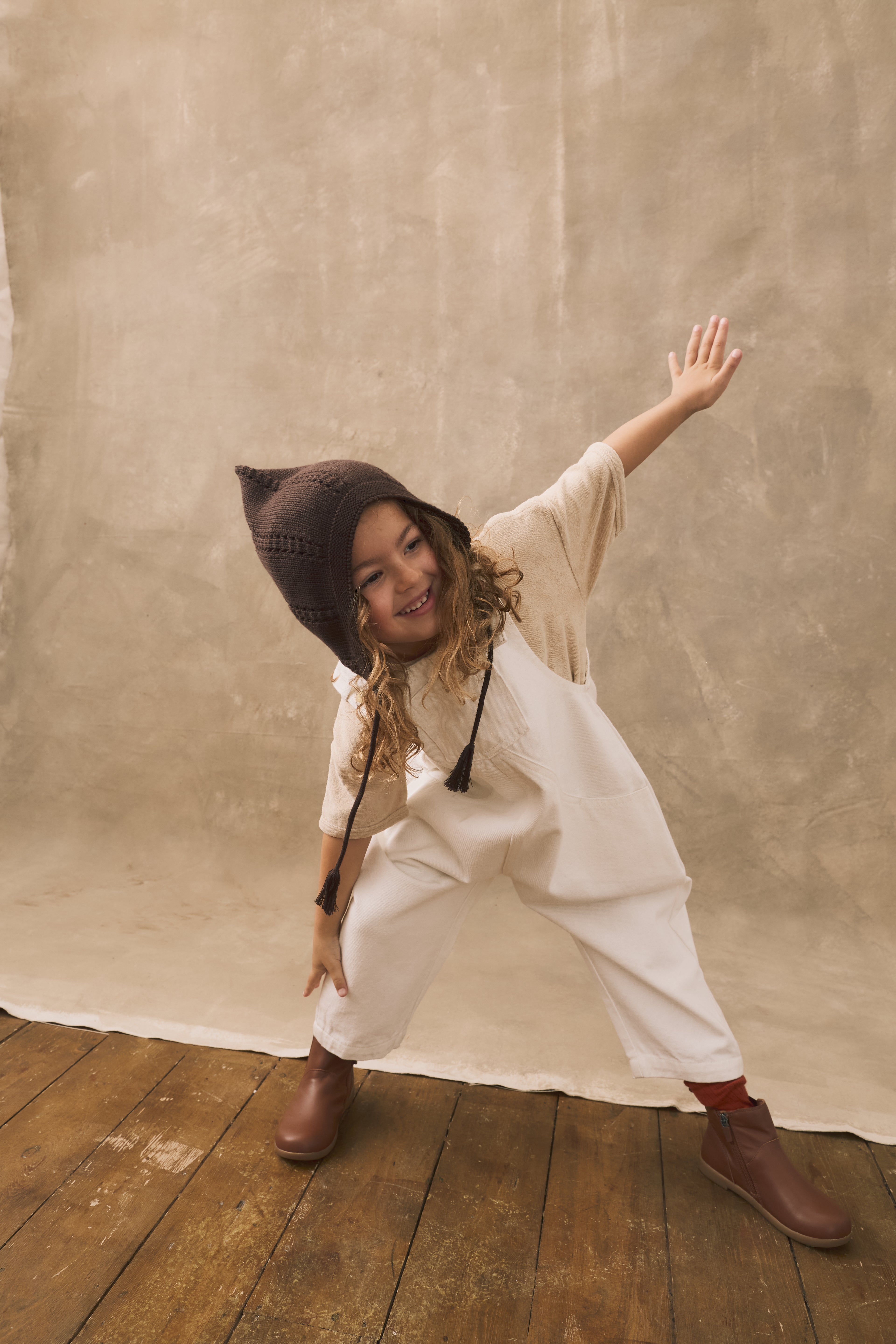 The Oversized Denim Dungaree | Organic Kids Overalls | The Simple Folk