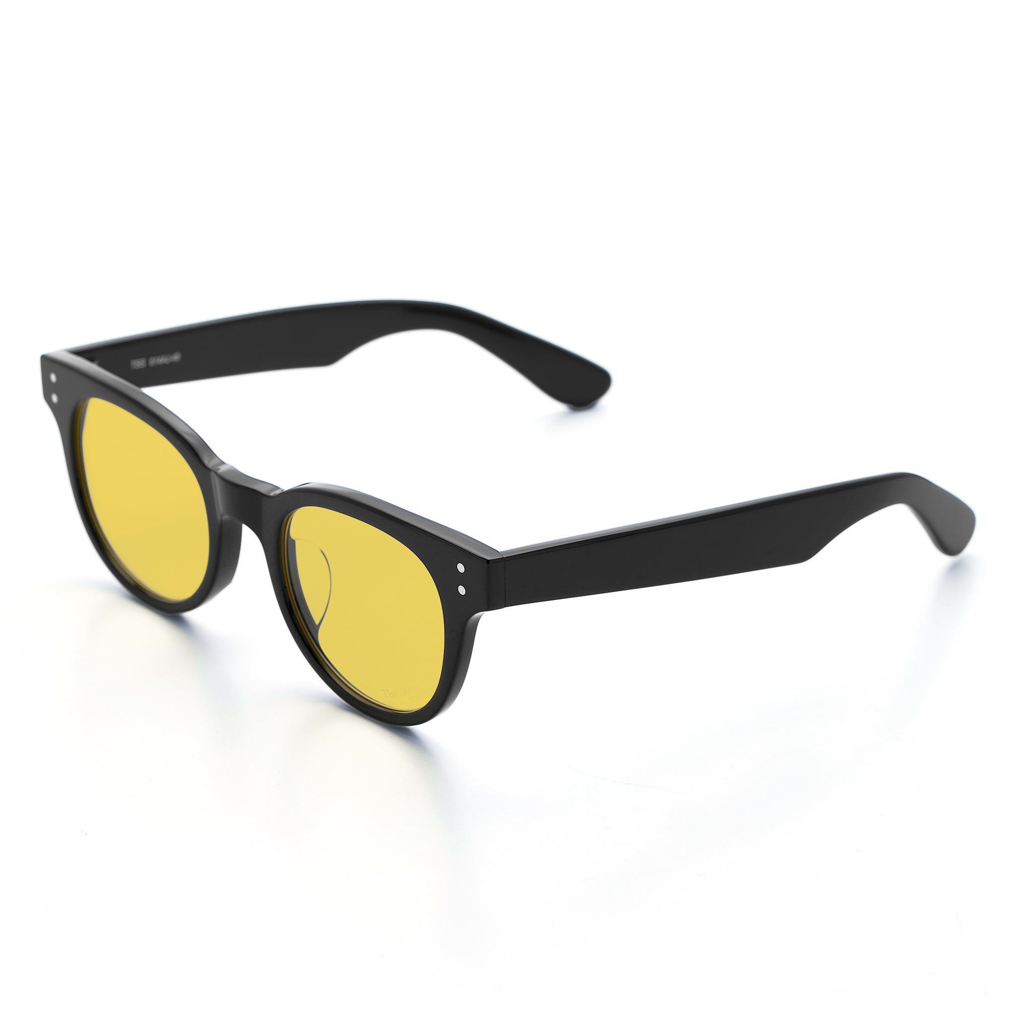 TSS 614AJ BLACK FRAME BRIGHT YELLOW LENS – The Silent Soul