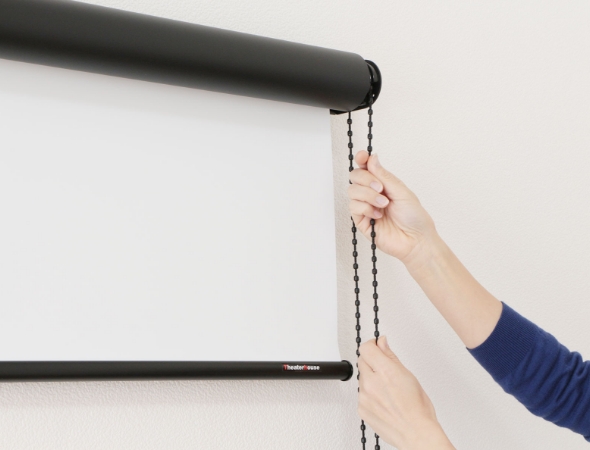 手動 プロジェクター スクリーン ワイド100インチ|BCH2214WEM