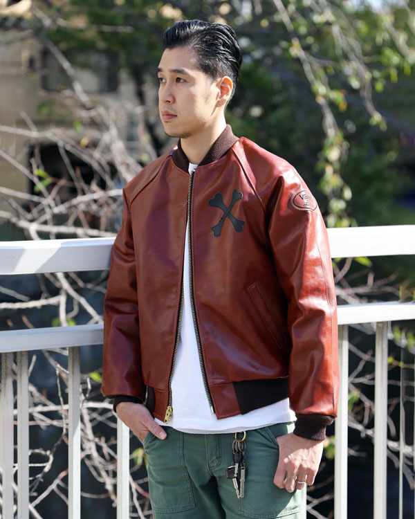 VANSON】(バンソン) 9TJV with CROSS BONE / 9TJV with クロスボーン