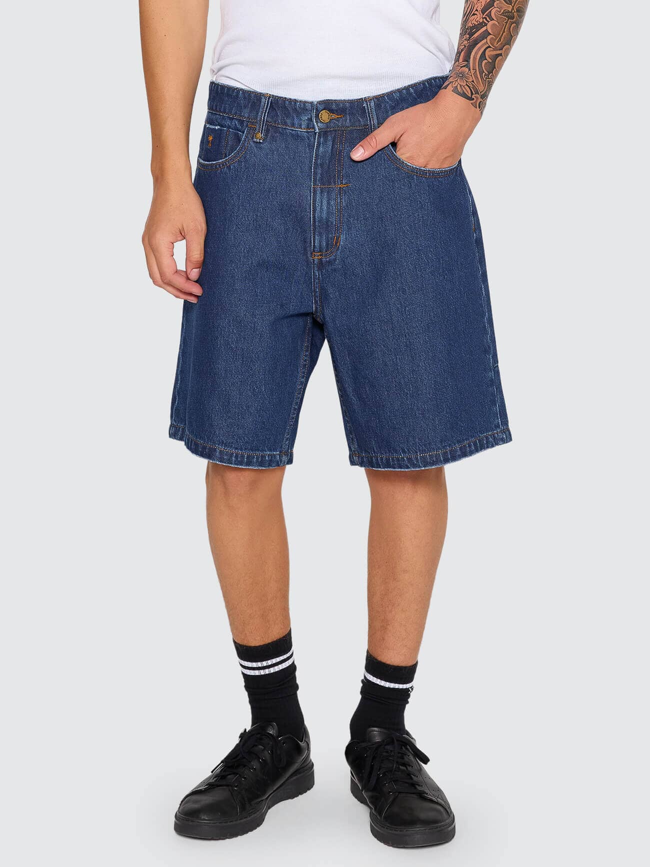 Big Slacker Denim Short - Black Rinse | Thrills Co. | Thrills Co.