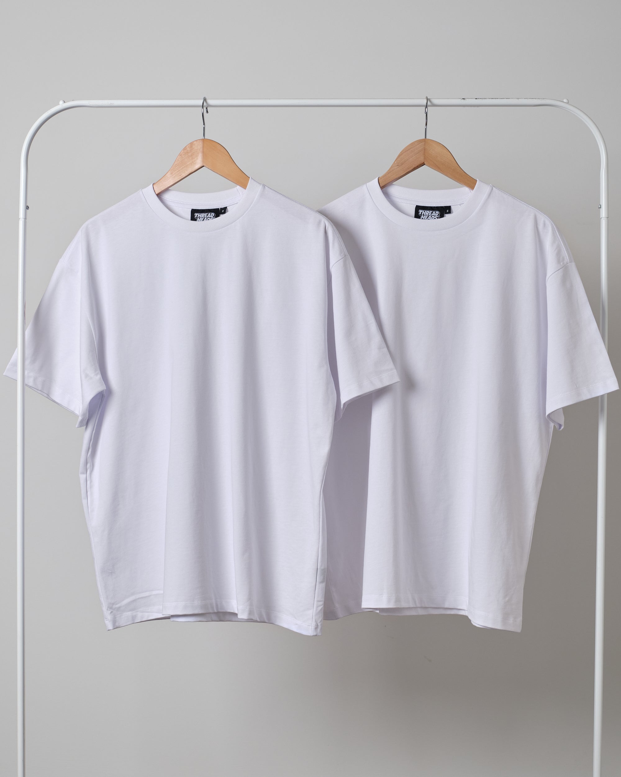 Oversized Tee 2-Pack: White | Threadheads