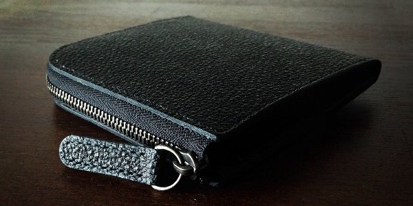 three2four シェルコードバン　ブラック three2four | 作品 >> ホーウィン社シェルコードバン コインケース