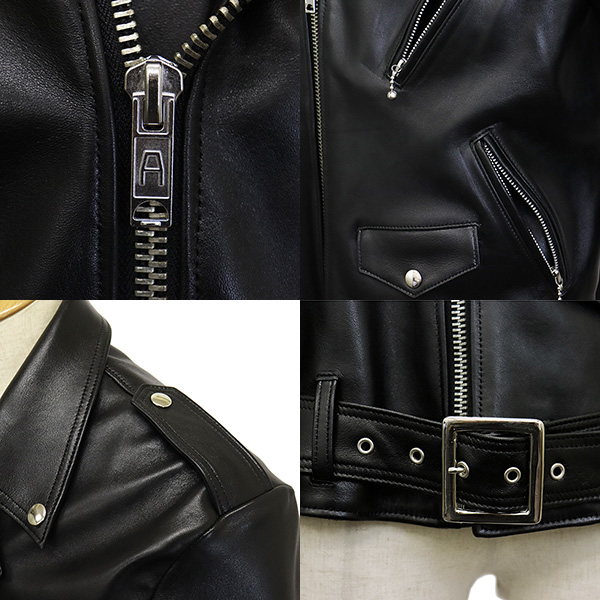 正規取扱店 666 LEATHER WEAR LJM-10TF タイトフィット フロントベルト