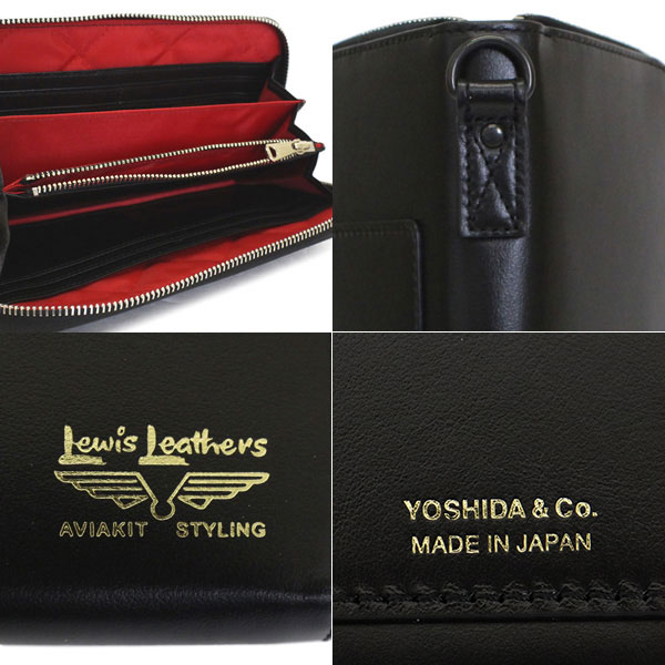 正規取扱店 Lewis Leathers (ルイスレザー) x PORTER LONG WALLET