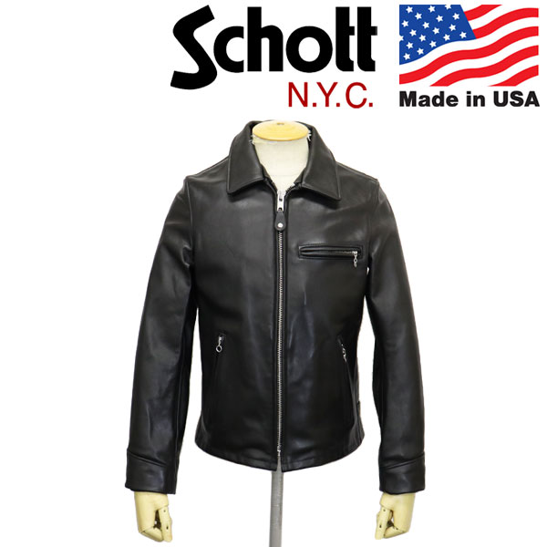 正規取扱店 Schott (ショット) 3950086 103US TRACKER LEATHER JKT