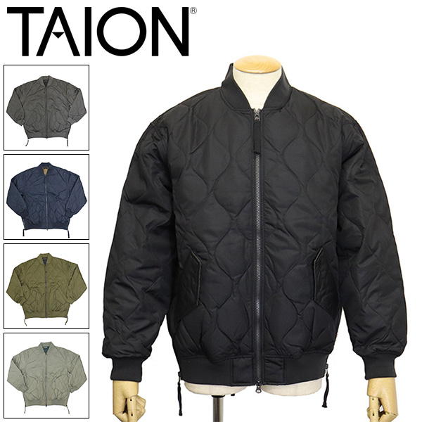 正規取扱店 TAION (タイオン) 111M1ML-1 MILITARY MA-1 DOWN JKT