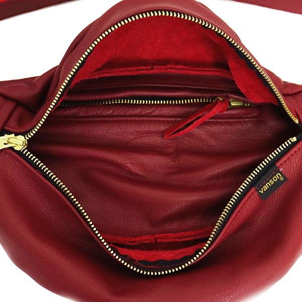 正規取扱店 VANSON (バンソン) THREE WOOD別注 9SBB FUNNY PACK レザー