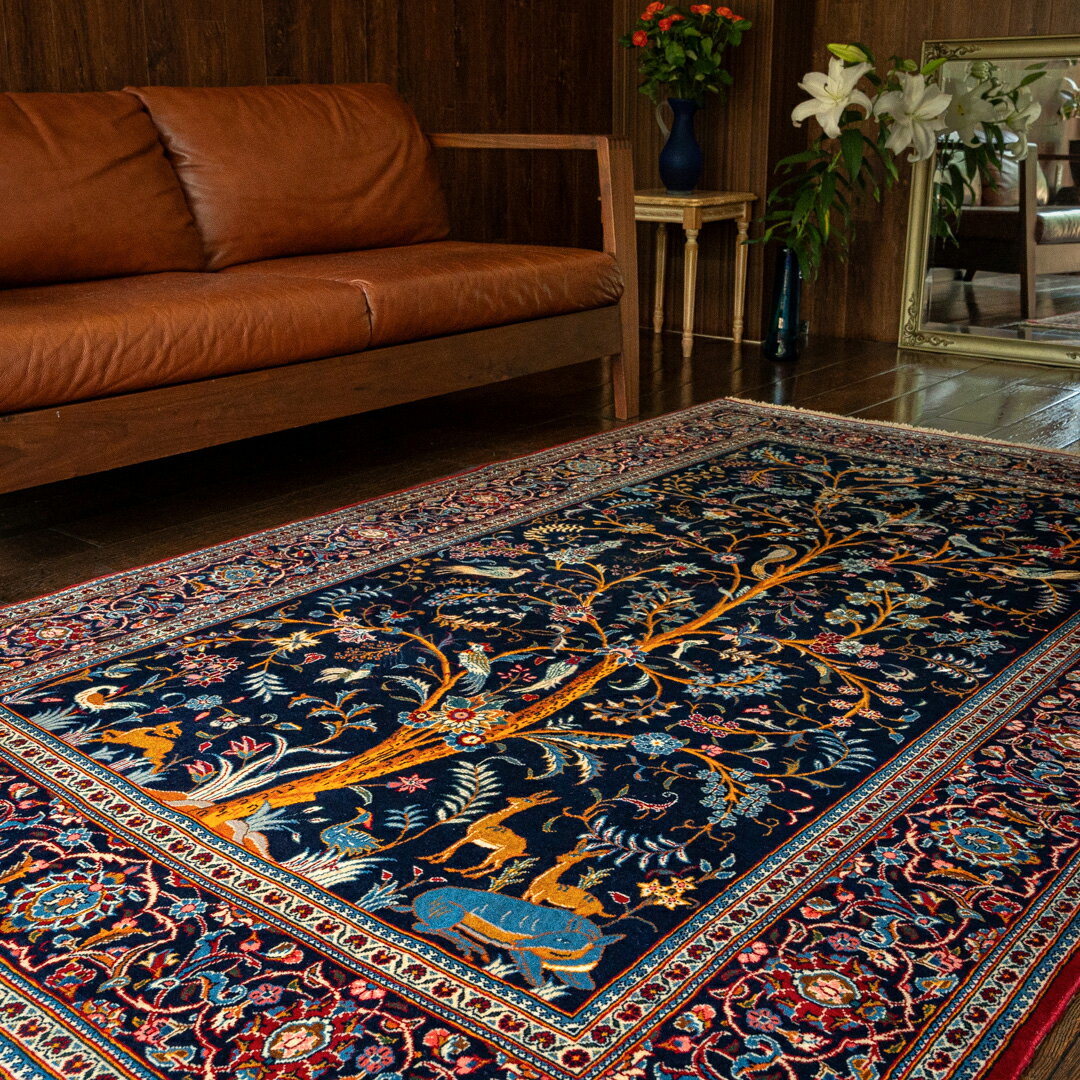 楽天市場】ペルシャ絨毯 カシャーンの通販