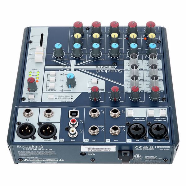 Soundcraft Notepad-8FX – United States